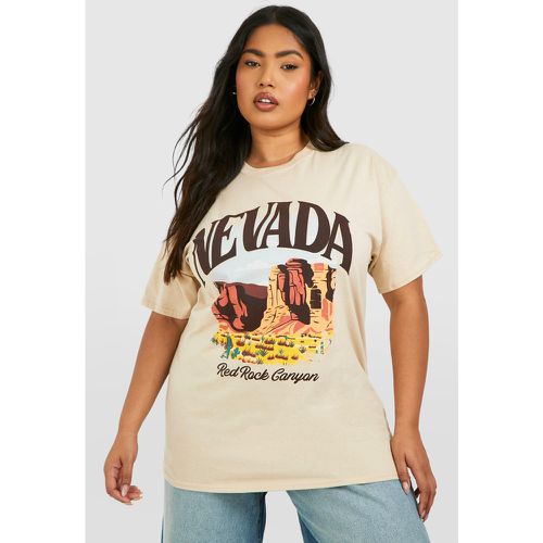 Plus Nevada Oversized T-Shirt - boohoo - Modalova