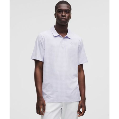 “ Polo sport Ã  manches courtes avec logos â€“ Blanc/Violet/Ã‰ â€“ Taille L - lululemon - Modalova