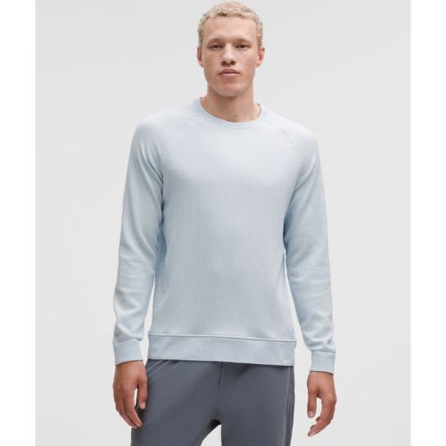 “ Haut Ã  manches longues col rond Engineered Warmths â€“ Bleu â€“ Taille L - lululemon - Modalova