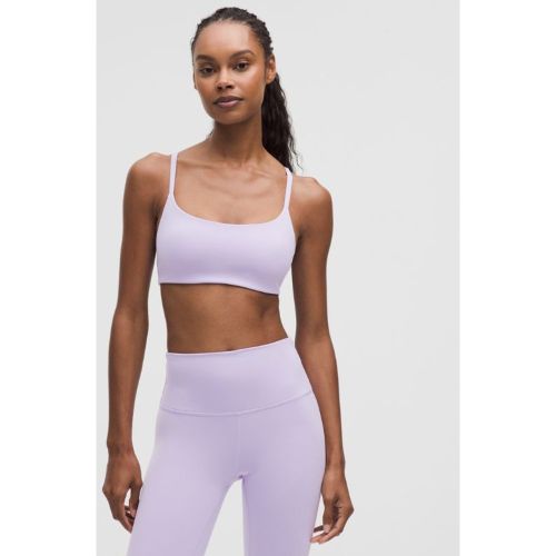 “ Soutien-gorge dos nageur Wunder Train Ã  multiples bretelles Maintien lÃ©ger, bonnets A et Bs â€“ Violet/Pastel â€“ Taille 10 - lululemon - Modalova