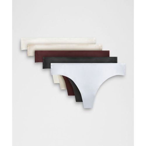 “ String InvisiWear taille mi-haute Lot de 5s â€“ Noir/Blue/Violet â€“ Taille L - lululemon - Modalova