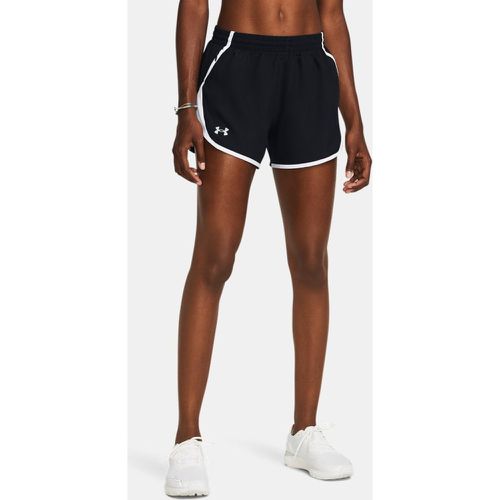 Shorts Fly-By 8 cm da donna / Bianco / Riflettente L - Under Armour - Modalova