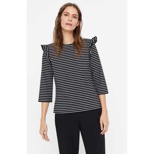 Camiseta básica volante Cortefiel - Cortefiel - Modalova