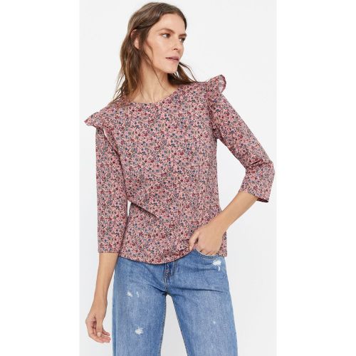 Camiseta básica volante Cortefiel - Cortefiel - Modalova