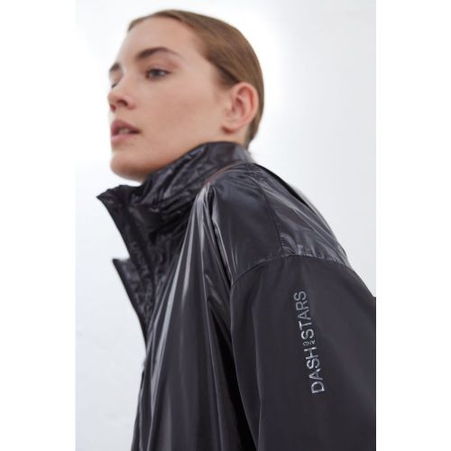 Chaqueta water resistant negra - Dash and Stars - Modalova