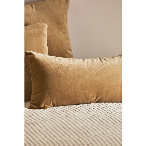 Funda de cojín velur 30x60 verde - Calma House - Modalova