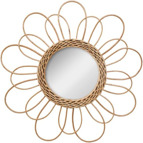 Miroir Rotin Fleur - 3S. x Home - Modalova