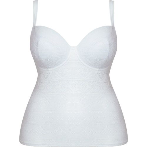 Tankini balconnet armatures blanc - Curvy Kate Maillot - Modalova