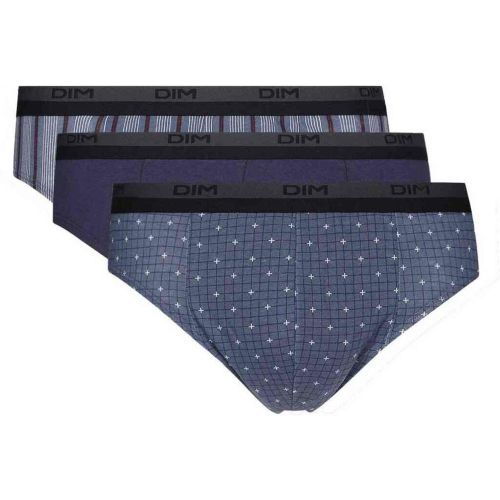 Lot de 3 slips Dim Underwear en coton - Dim Homme - Modalova