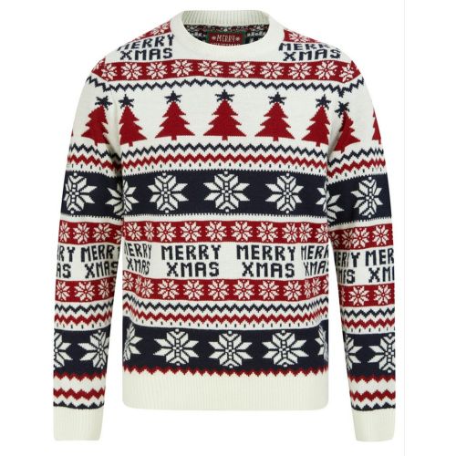 Pull Noel rouge MERRY XMASTREE - Merry Christmas - Modalova