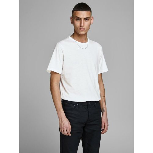 T-shirt Regular Fit Col rond Manches courtes en coton Pete - jack & jones - Modalova
