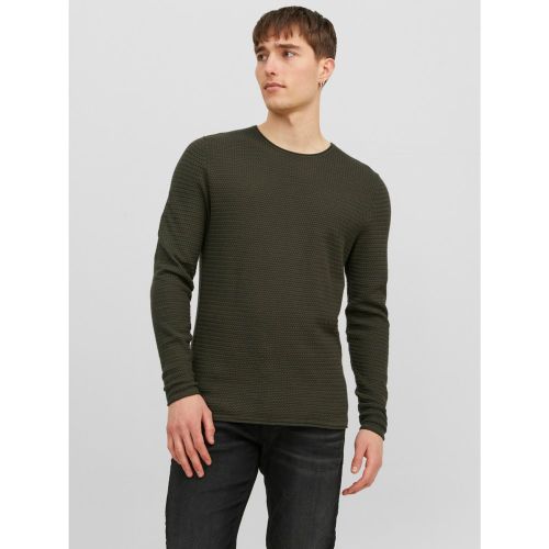 Pull Col ras du cou Manches longues en coton - jack & jones - Modalova