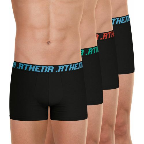 Lot de 4 boxers My Petits Prix en coton - Athena - Modalova