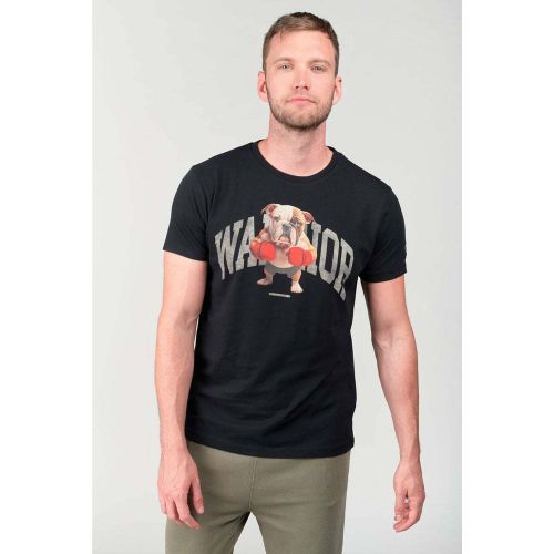 Tee-Shirt WELLS noir en coton - Le Temps des Cerises - Modalova