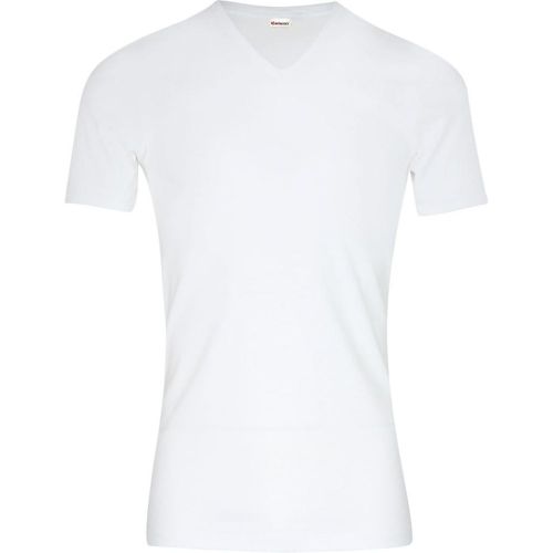 Tee-shirt col V manches courtes Pur coton Premium Fait en France - Eminence - Modalova