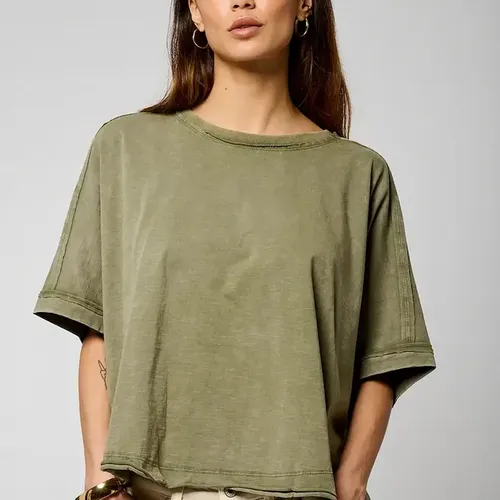 Tee Shirt Manches Courtes VISON blanc en coton - Kaporal - Modalova