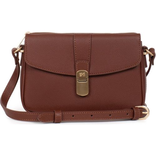 Sac porté travers AUDE Mia en cuir - Hexagona - Modalova