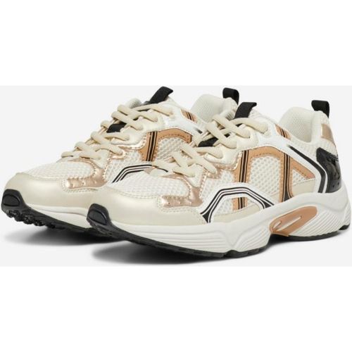 Baskets femme Bout rond beige - Only - Modalova