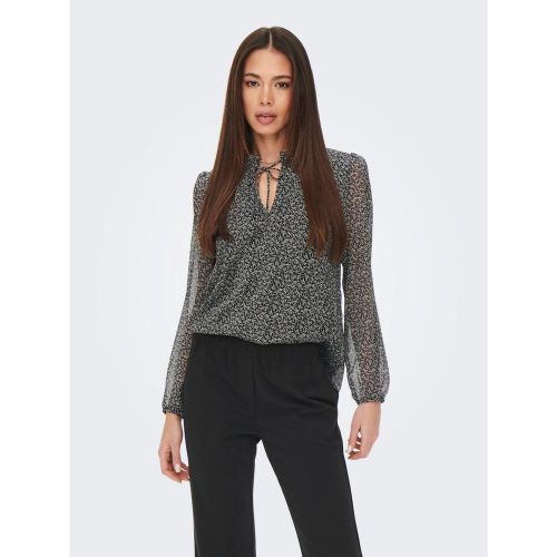 Top Imprimé all over Col en V Manches longues Tia - Only - Modalova