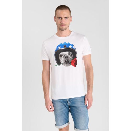 Tee-Shirt OLINE blanc en coton Quin - Le Temps des Cerises - Modalova