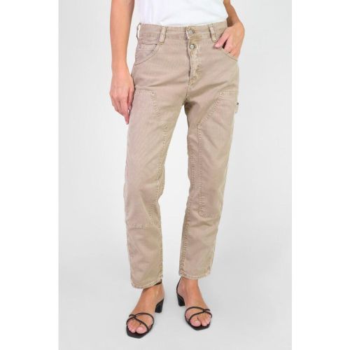 Jeans loose, large 400/60 girlfriend taille haute, 7/8ème Tia - Le Temps des Cerises - Modalova