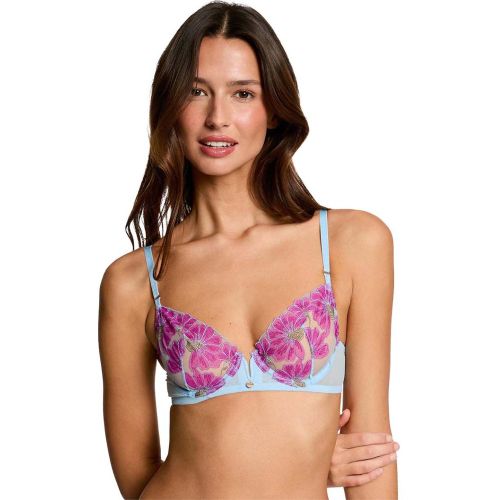 Soutien-gorge armatures bleu Clemence - Morgan Lingerie - Modalova