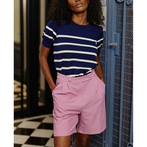 Top Maille MURLO /ecru en coton - La Petite Etoile - Modalova