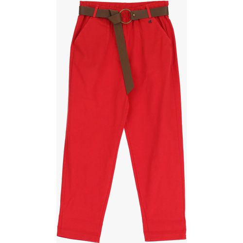 Pantaloni slim-fit cropped con pinces e cintura - Dixie - Modalova