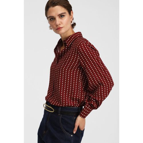 Camicia a pois maniche lunghe - Dixie - Modalova