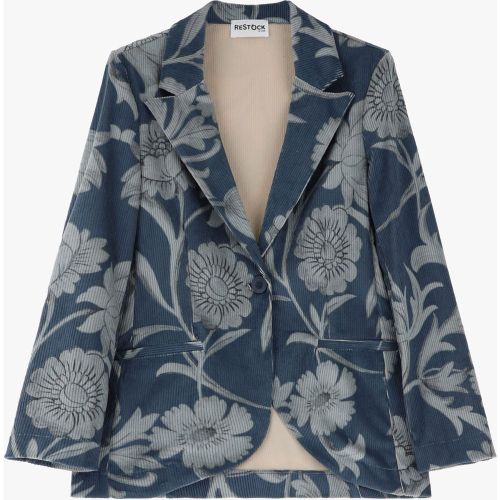 Blazer monopetto a stampa fiori - Dixie - Modalova