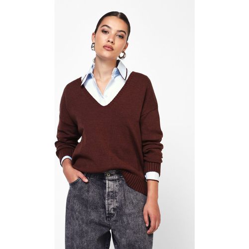 Pullover v-neck con maniche lunghe - Dixie - Modalova