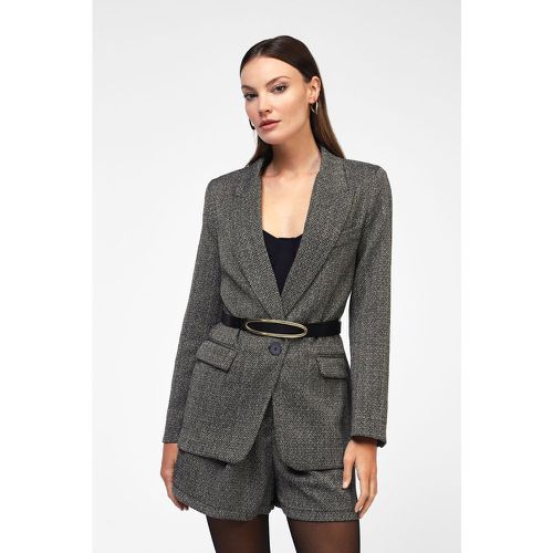 Blazer micropattern con chiusura monopetto - Dixie - Modalova