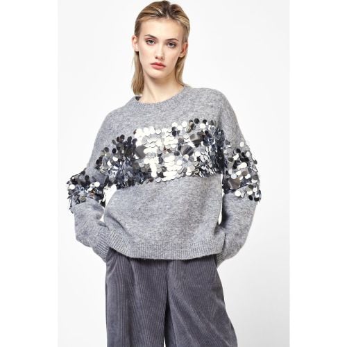 Pullover girocollo con paillettes - Dixie - Modalova