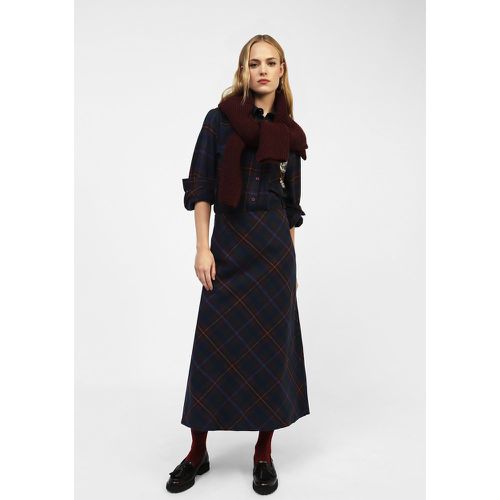 Gonna lunga in tartan - Dixie - Modalova