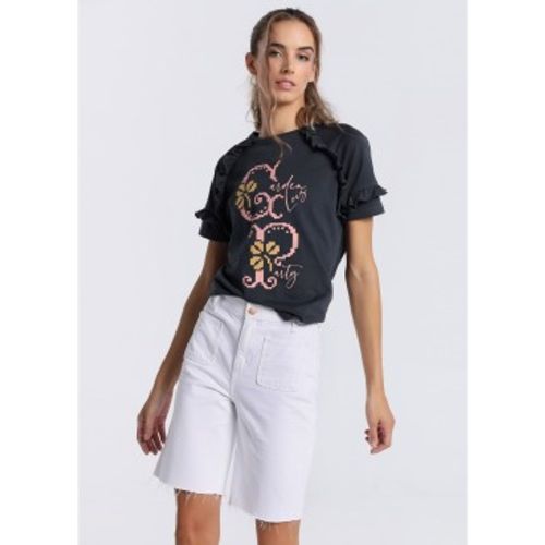 Bermuda : Tall Box (34), Blanc, Casuel, Coton - Lois Jeans - Modalova