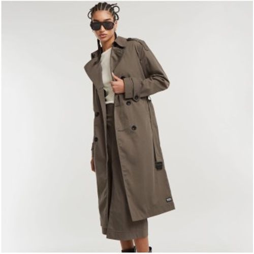 D25197-D728-273 Trench Coat gabardine (S), Casuel, Polyamide, Manche longue, Durable - G-Star - Modalova