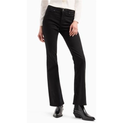 DYJ65Y2VLZ1200 J65 Jean à coupe évasée en coton denim satin (27/32), Casuel - A|X Armani Exchange - Modalova