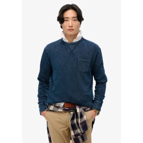 M2013992A Sweat-shirt Merchant (M), Casuel, Coton, Marine - Superdry - Modalova