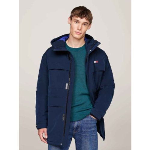 DM0DM20005 Parka en toile avec garniture en duvet (L), Casuel, Manche longue, Polister recyclé, Durable - Tommy Jeans - Modalova