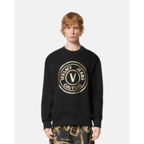 GAIT01-CF01T Sweatshirt Sérigraphie (S), Casuel, Coton - Versace Jeans Couture - Modalova