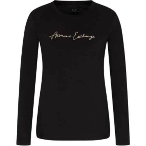 XW001456AF10356MC021 T-shirt Marca (XS), Casuel, Coton, Manche longue - A|X Armani Exchange - Modalova