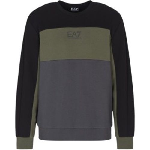 M000943_AF10377 Train Athletic Colour Block Sweatshirt (S), Casuel, Coton - EA7 - Modalova