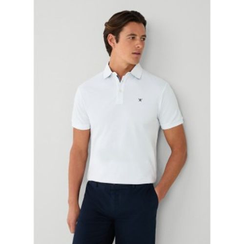 HM563281 Polo Swim Trim Palmb lanco (M), , Casuel, Coton, Manche courte - Hackett London - Modalova