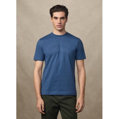 HM5000019 T-shirt Logo Classic Fit (3XL), Casuel, Coton, Manche courte - Hackett London - Modalova