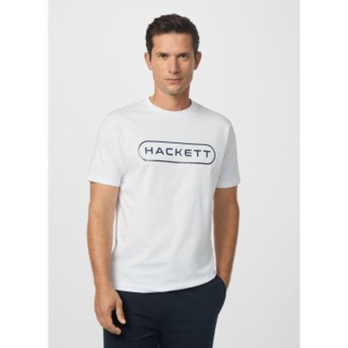 HM5000030 Essential Box T-shirt (L), Casuel, Coton, Manche courte - Hackett London - Modalova