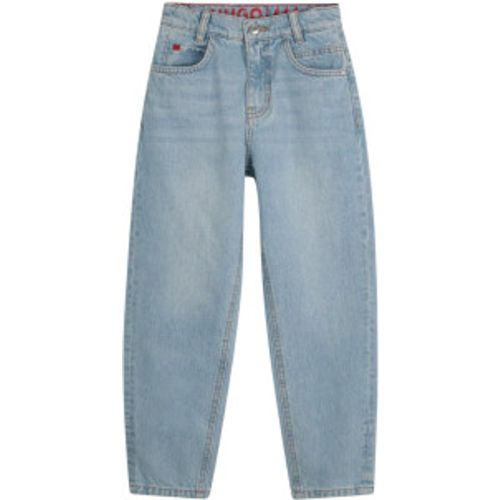 Pour garçon. G00381 Jean boyfriend (4Años= 102cm), Casuel, Coton, Denim, mode enfantine - HUGO - Modalova