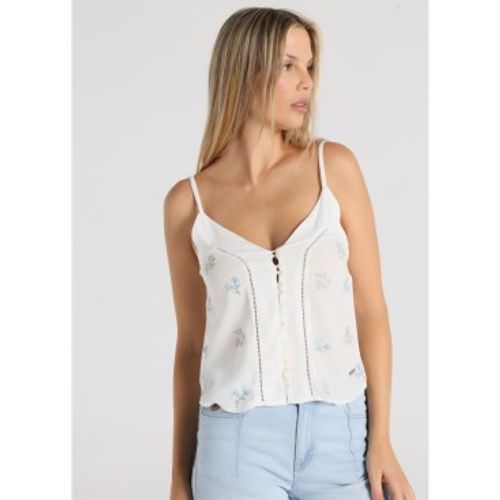 Top avec bretelles boutonnées brodées liberté (S), Casuel, Viscose, Sans manches / bretelles - Lois Jeans - Modalova