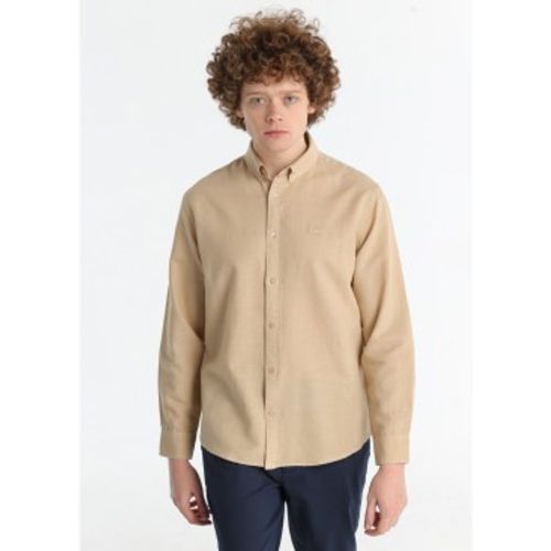 Chemise marron basique (S), Casuel, Coton, Manche longue - Lois Jeans - Modalova