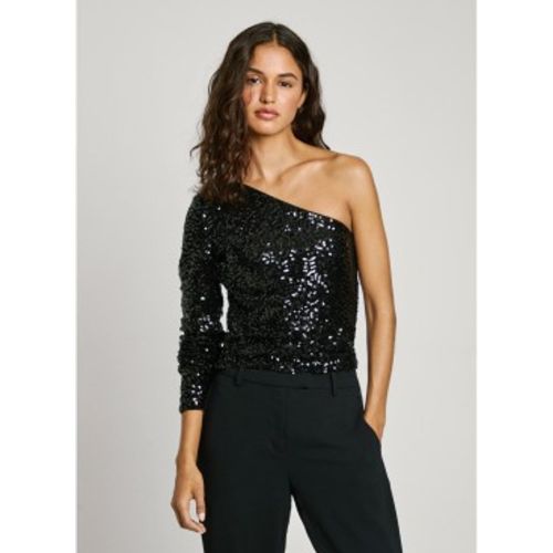 PL304966 Top asymétrique Adele (XS), Casuel, Fête, Nylon, Manche longue, Sans manches / bretelles - Pepe Jeans - Modalova