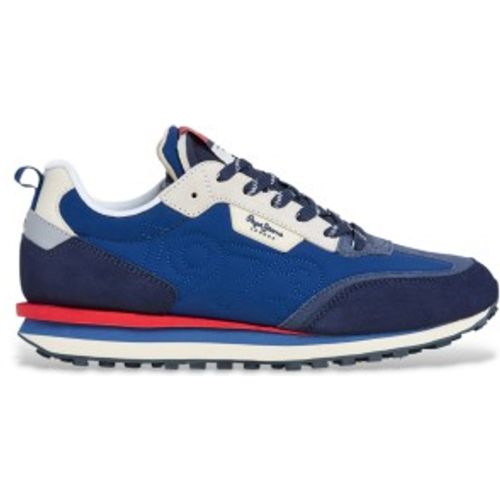 PMS600003 Foster Connected Shoes (42), Cuir, Plat, Lacets, Casuel - Pepe Jeans - Modalova